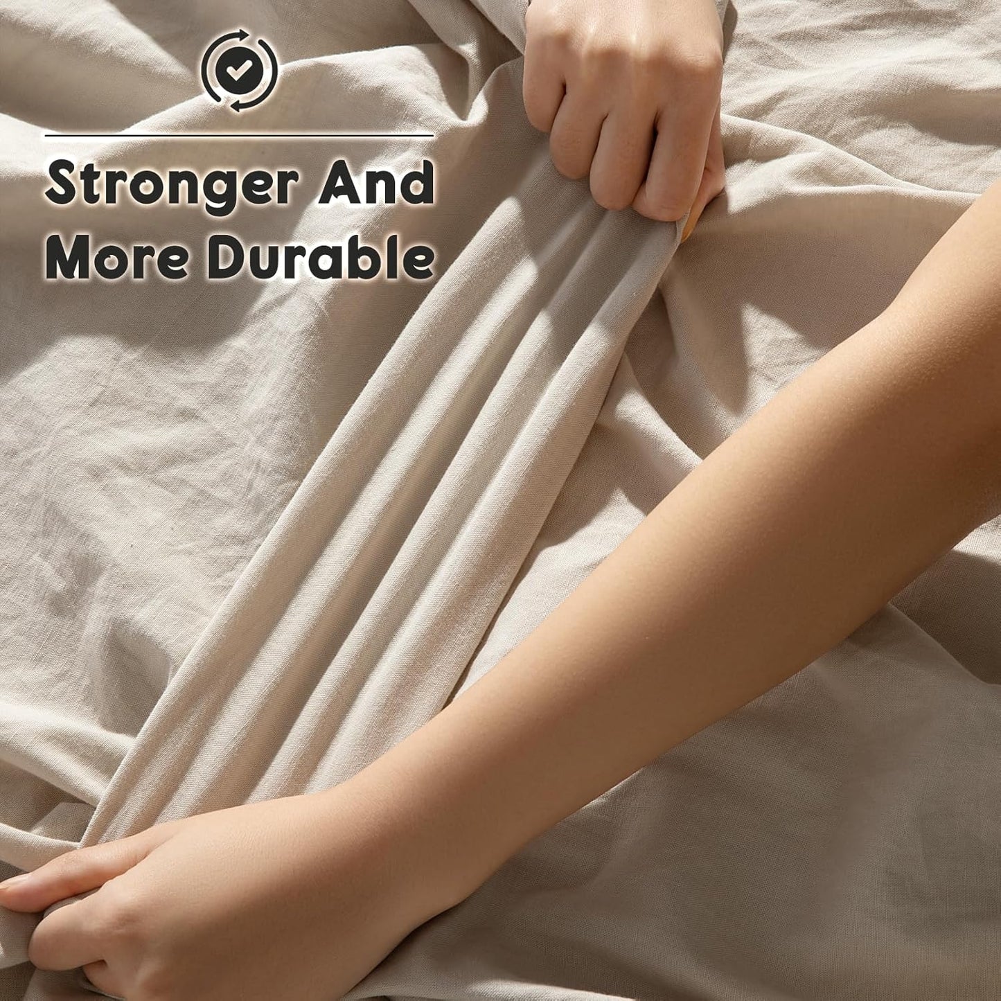 French Flax Natural Linen Sheets
