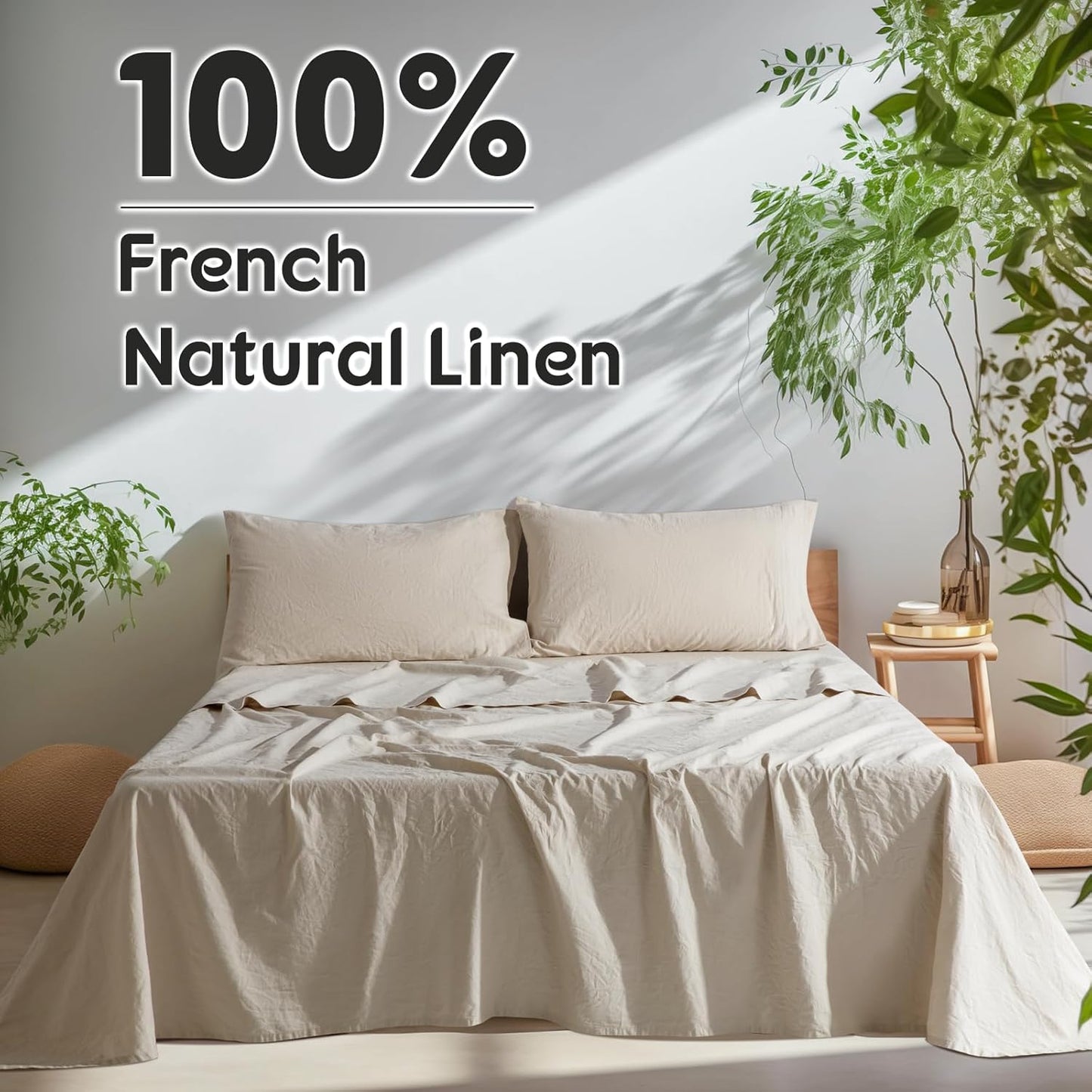 French Flax Natural Linen Sheets