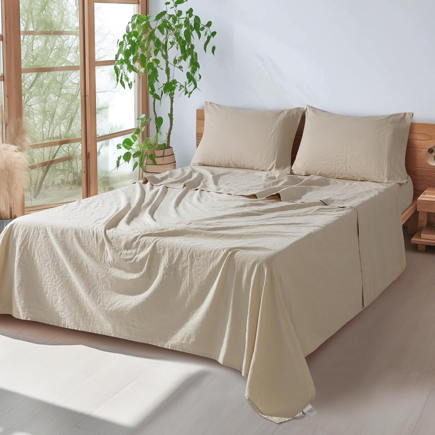 French Flax Natural Linen Sheets