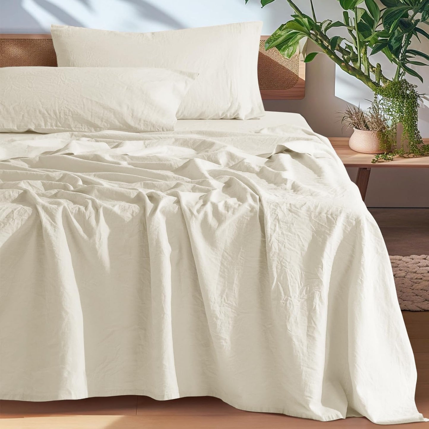 French Flax Natural Linen Sheets