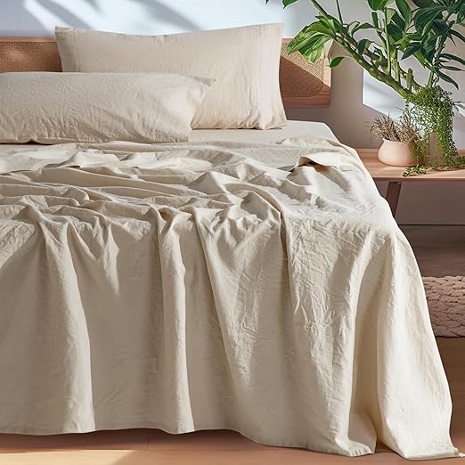 French Flax Natural Linen Sheets